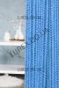 Шторы нити кисея Спираль №11 Голубой