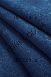 Однотонний блекаут софт синій Y-0061