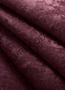 Однотонний блекаут софт темно бордовий Y-0062