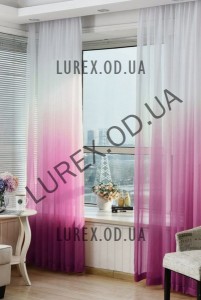 Шифон розтяжка фуксія 2,7м
