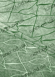 Бите скло зелений Р-1287